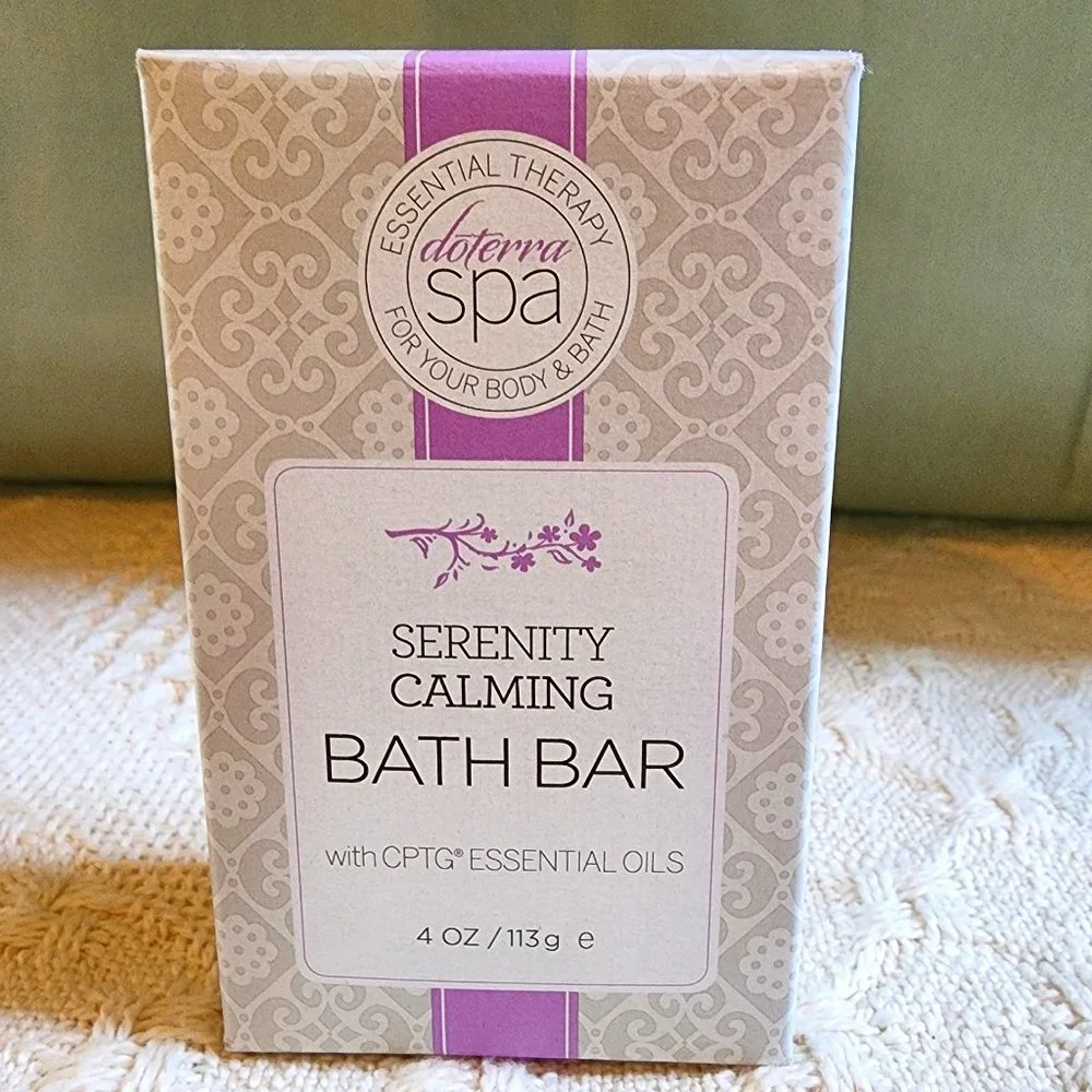 doTerra Essential Oil SERENITY Bath Bar Soap - NEW in Box